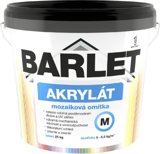 BARLET MOZAIKOVÁ OMÍTKA