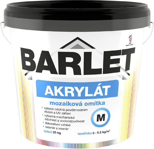 BARLET MOZAIKOVÁ OMÍTKA