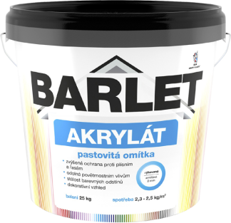 BARLET OMITKA AKRYLAT RYHOVANA 1,5MM