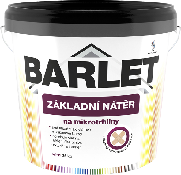 BARLET ZÁKLADNÍ NÁTĚR NA MIKROTRHLINY