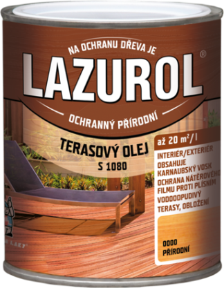 LAZUROL TERASOVÝ OLEJ S1080