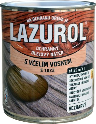 LAZUROL S VČELÍM VOSKEM S1022